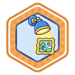Featured Curator badge, Gold tier