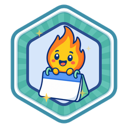 Seven Day Streak badge, Silver tier