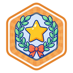 Top Curator of the Week badge, Gold tier