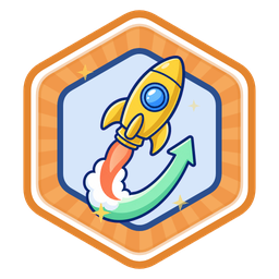 100 Upvotes badge, Gold tier
