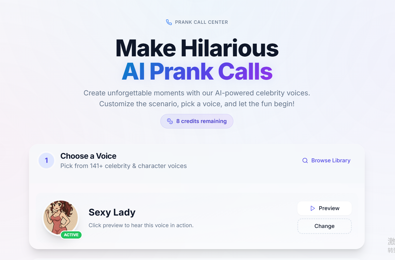 AI Prank Call app icon