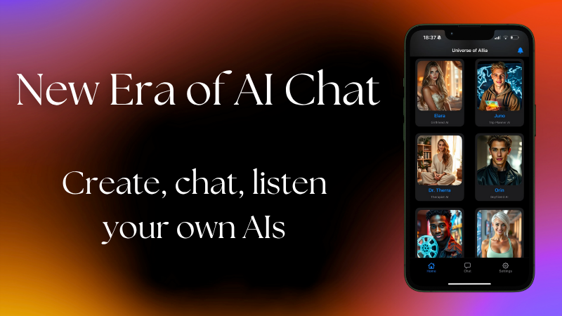 Allia: AI Friends & Companions app icon