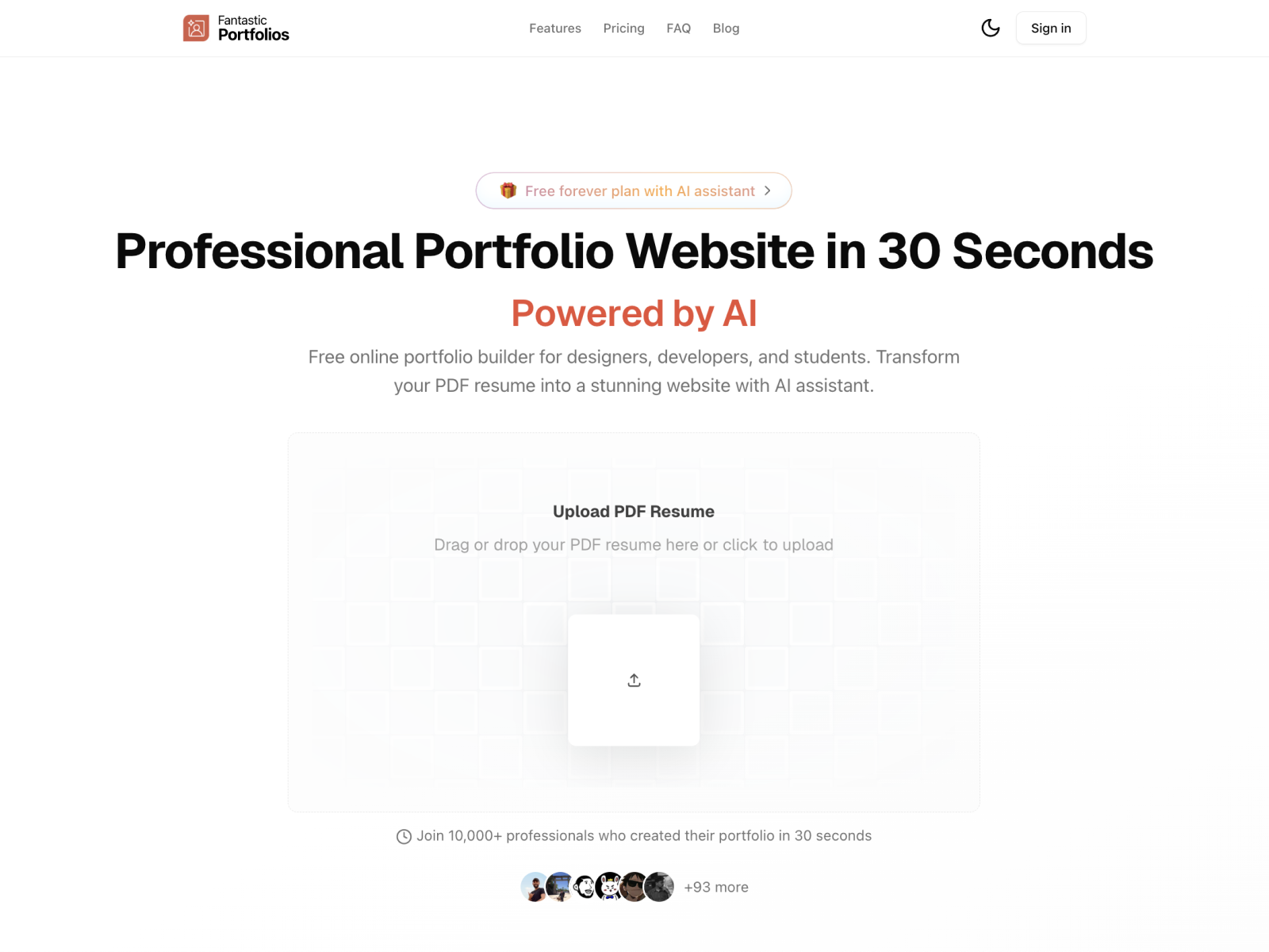Fantastic Portfolios app icon