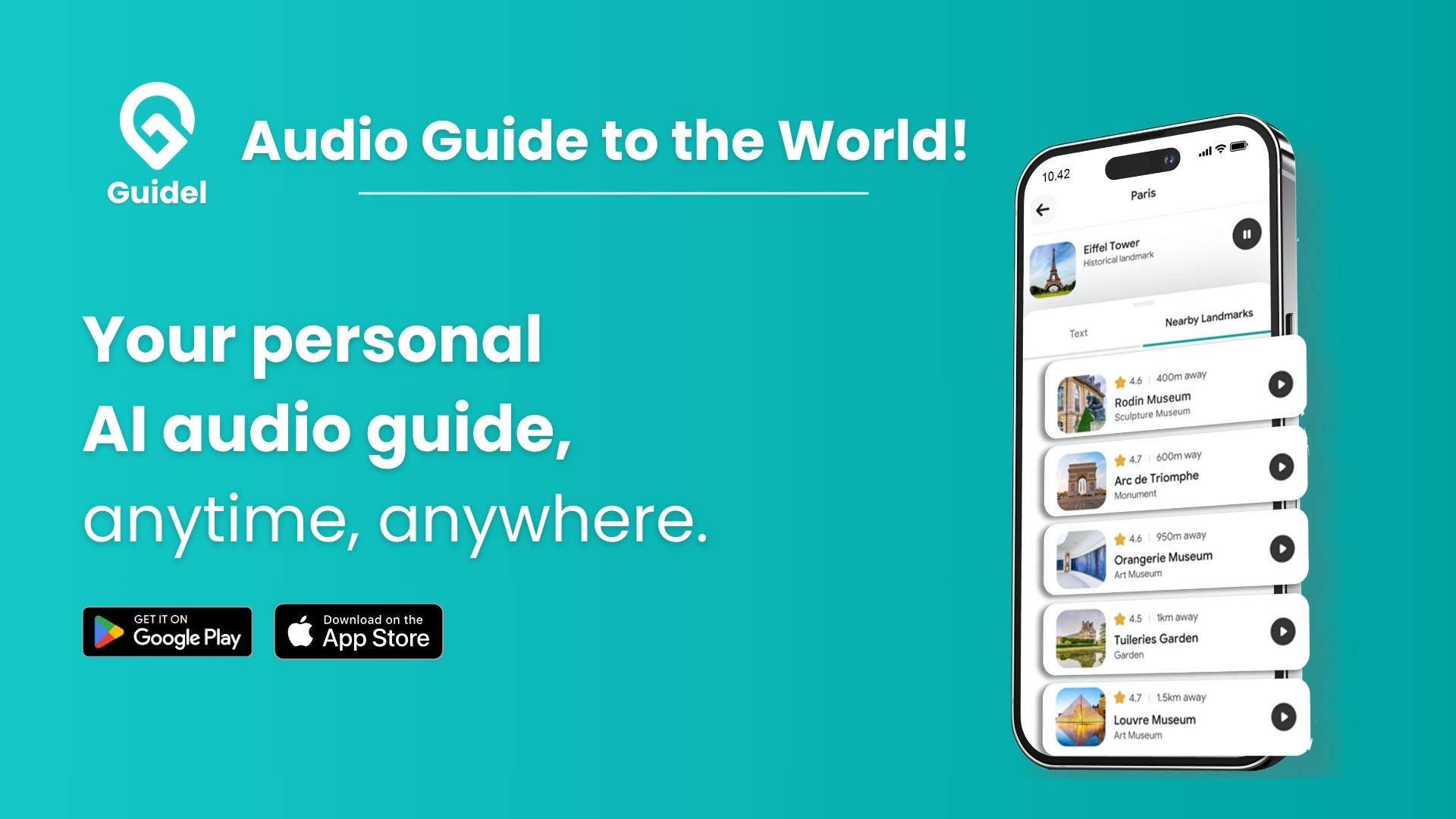 Guidel - AI Travel Companion app icon