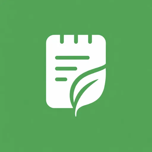 Leafpad app icon