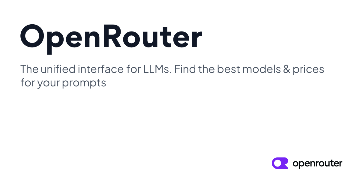 OpenRouter app icon