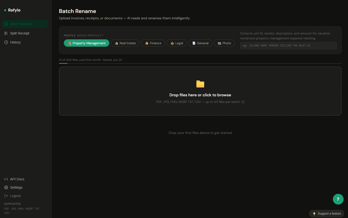 Refyle app icon