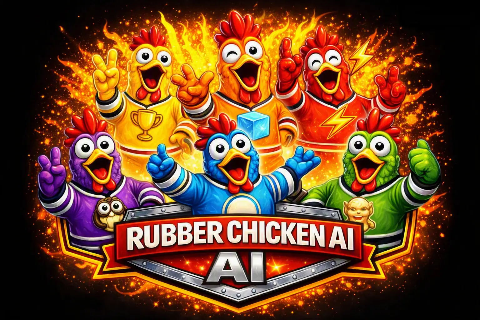 Rubber Chicken AI app icon