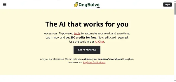 AnySolve AI logo