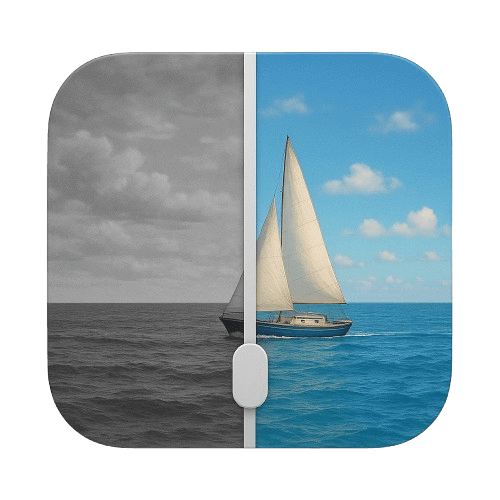 Colorize photo logo