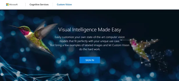 Custom Vision logo