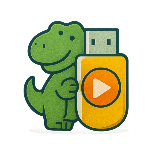 Dino USB Player logo