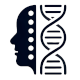 Face DNA logo