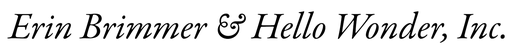Hello Wonder logo