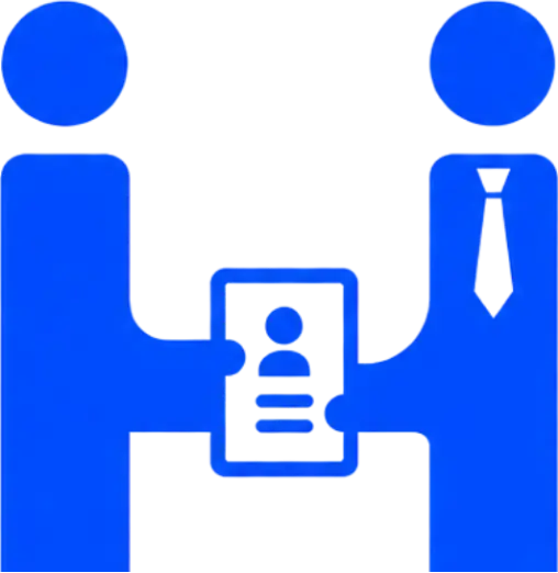 Here Is My CV logo