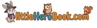 little hero book logo