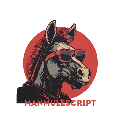 Manmule Script logo