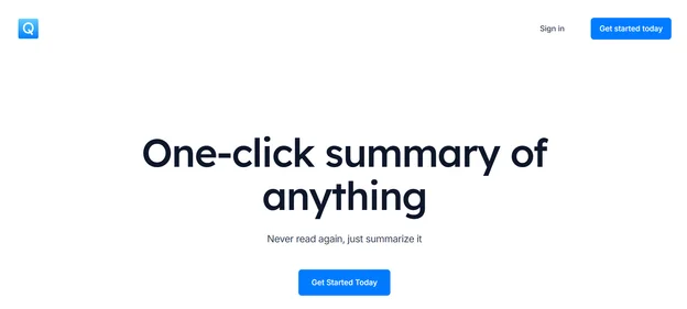 QuickReadAI logo