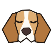Sleeping Beagle logo