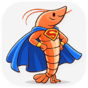SuperShrimp logo
