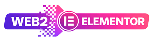 Web2elementor logo