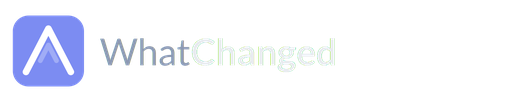 What Changed logo