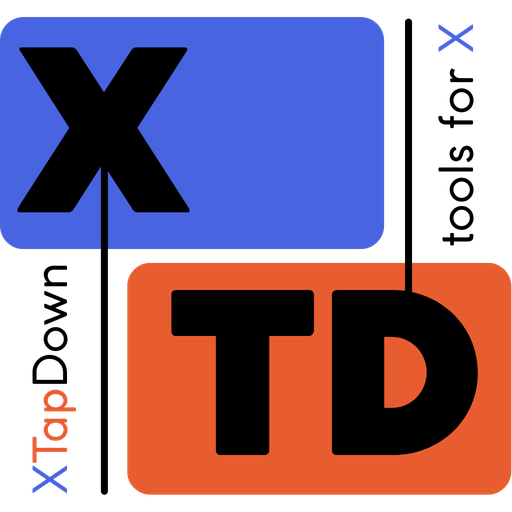 XTapDown logo