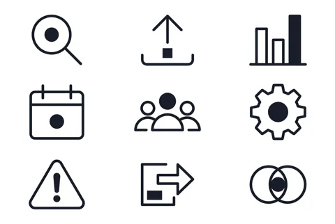 Example output generated from the "Brand-consistent icon set in one pass" prompt