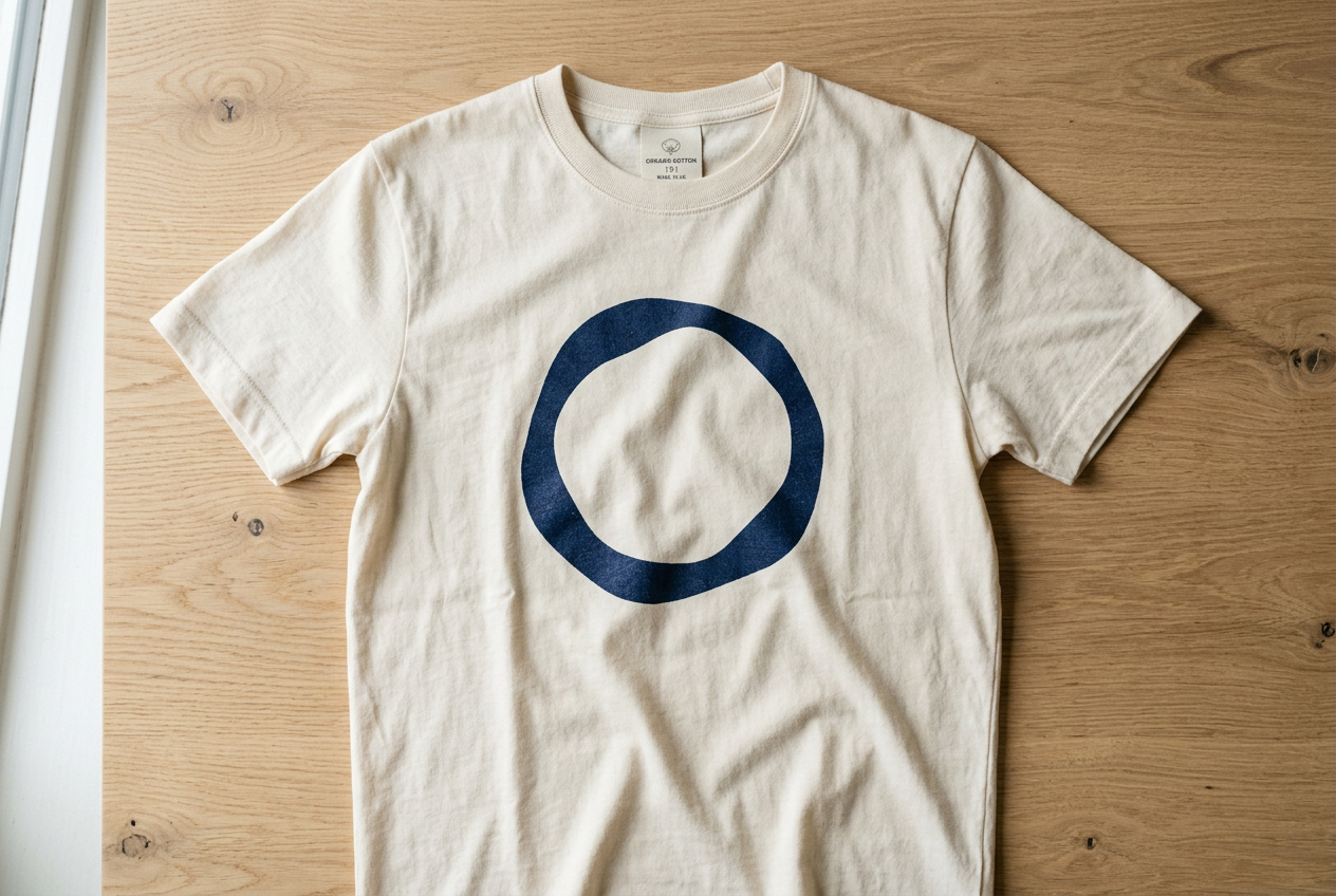 Example output generated from the "Photoreal t-shirt mockup you can actually sell from" prompt
