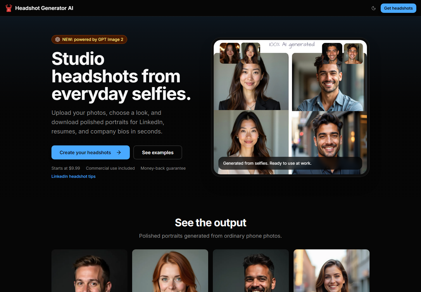 120+ Portraits in 60 Seconds pricing