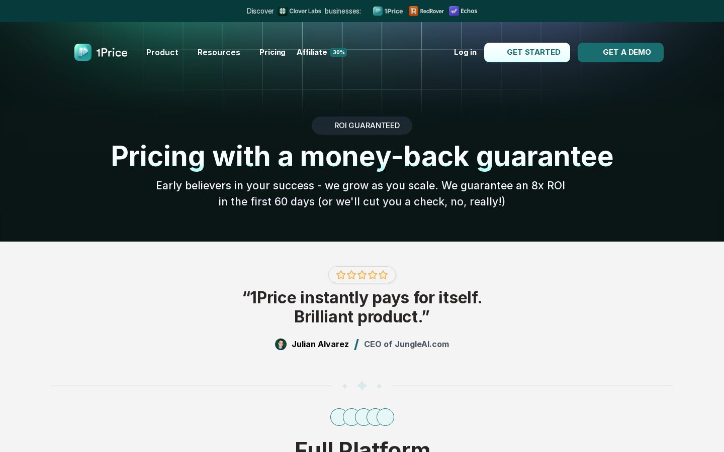 1Price Pricing