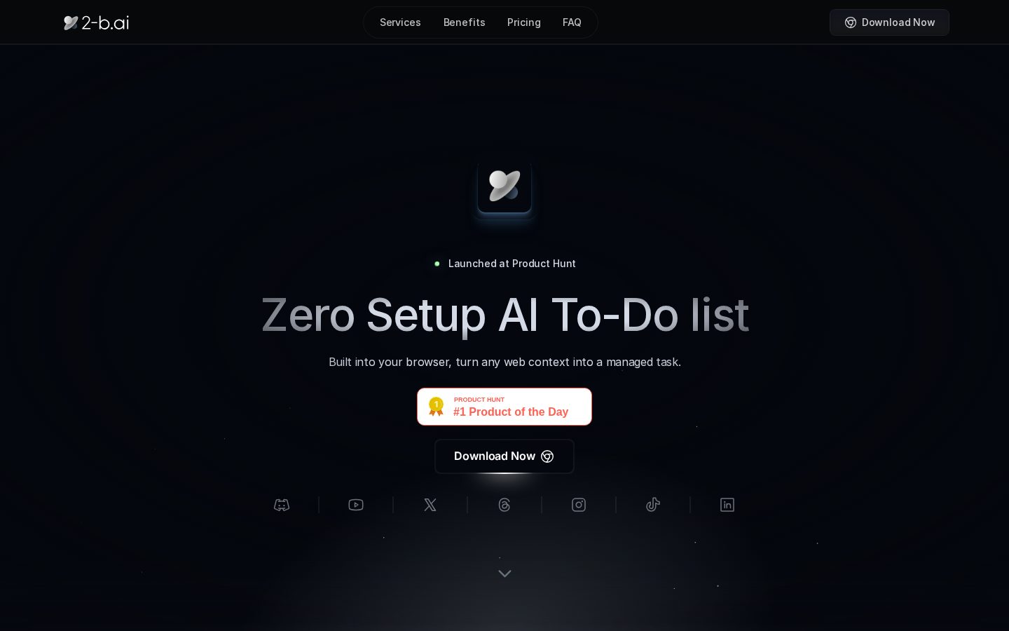 2-b.ai Homepage