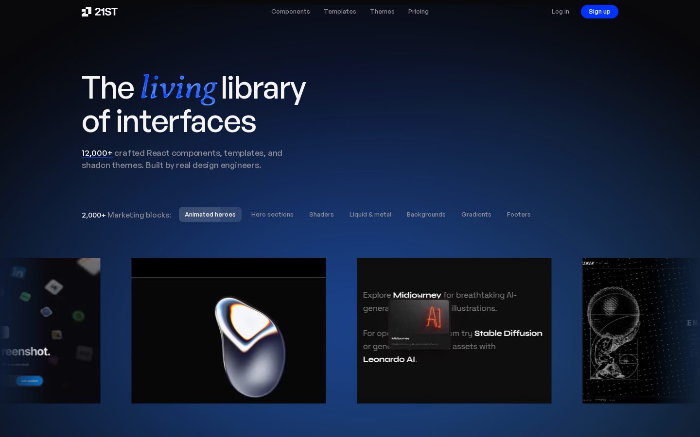 21st Agents SDK Homepage
