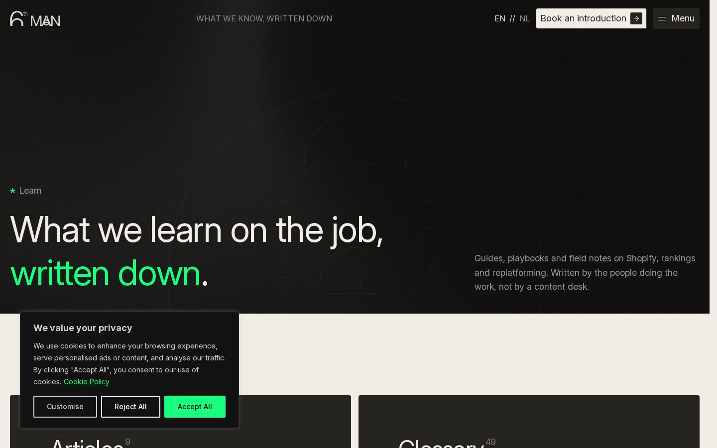 6th Man SEO Extension Homepage