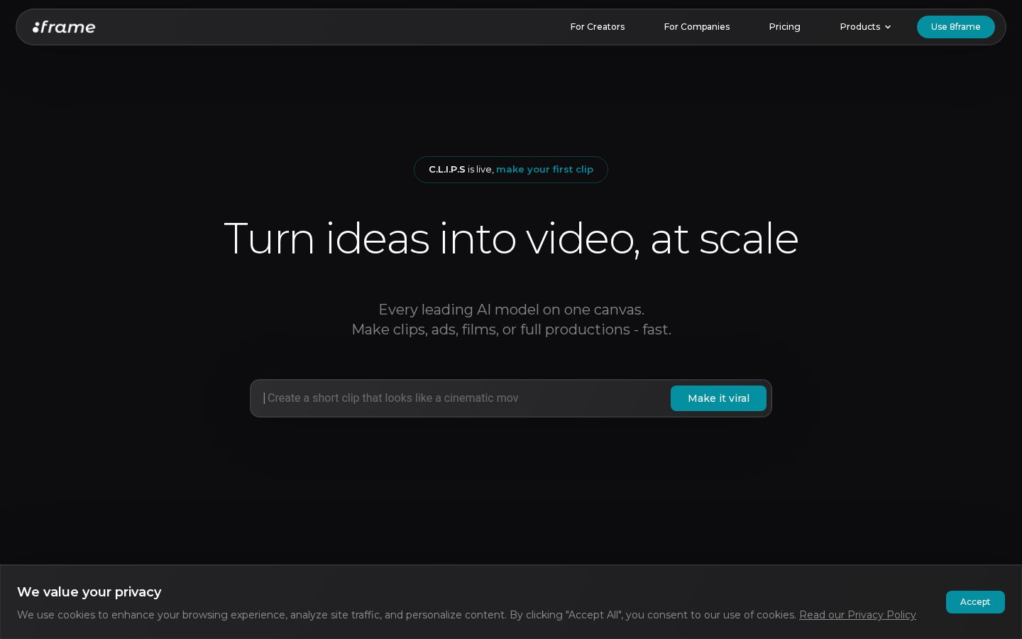 8frame Homepage