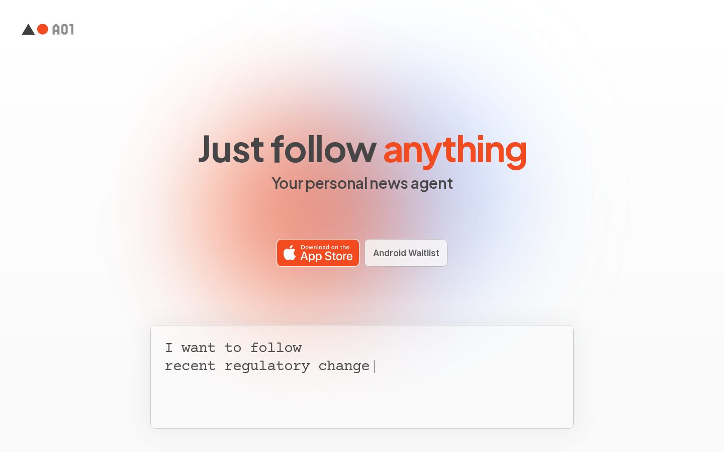 A01 Homepage