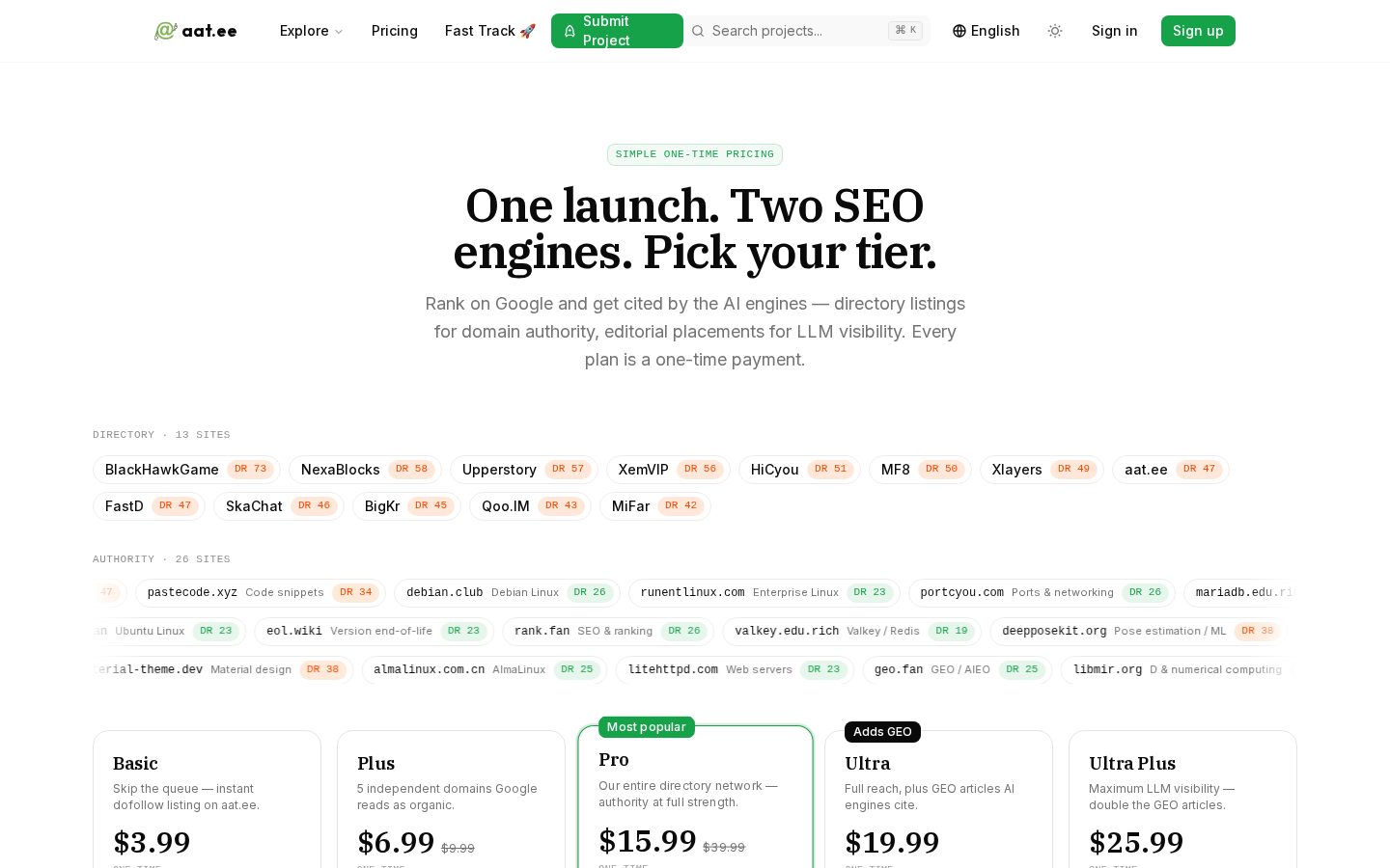 aat.ee Pricing