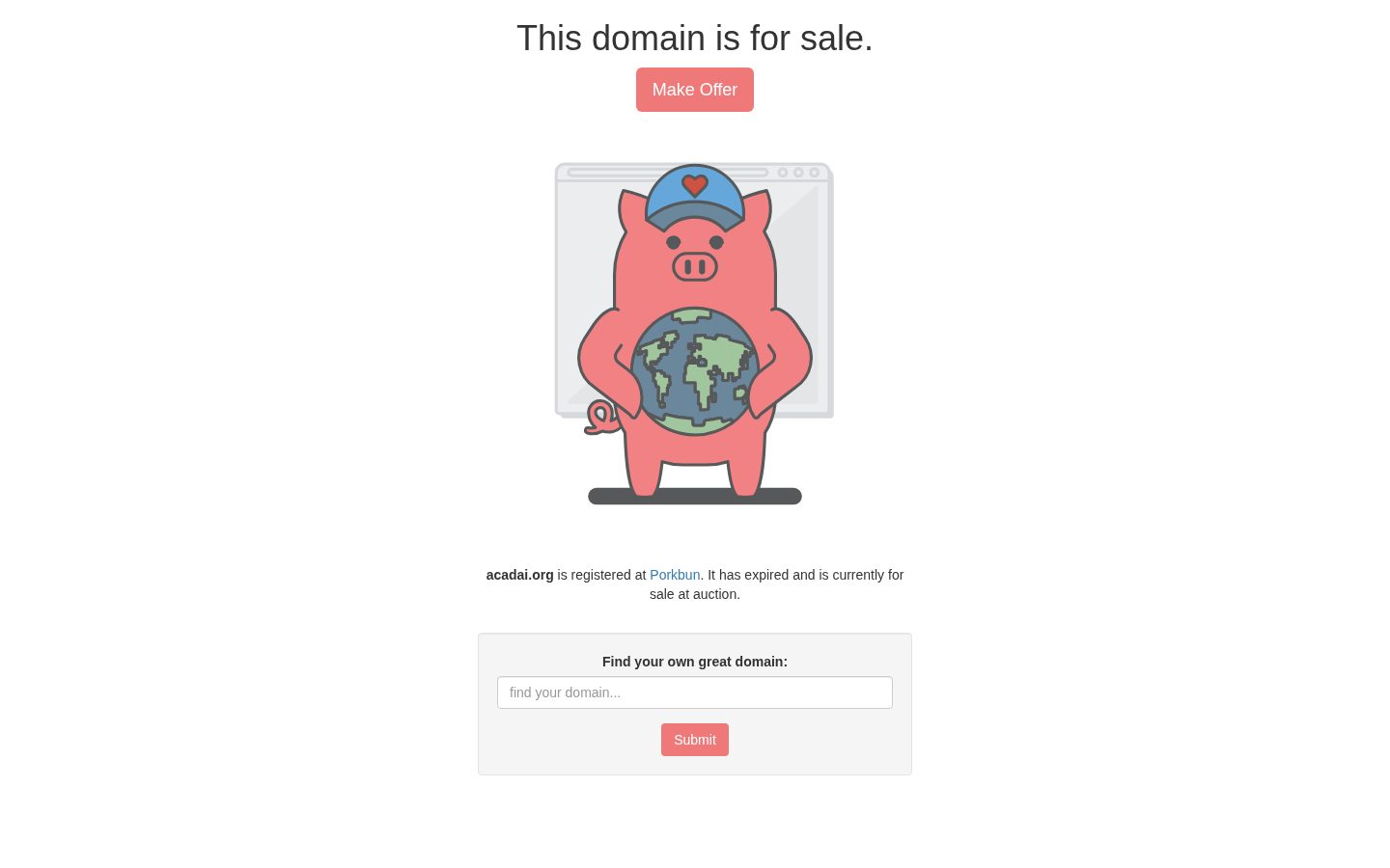 Acad AI Homepage