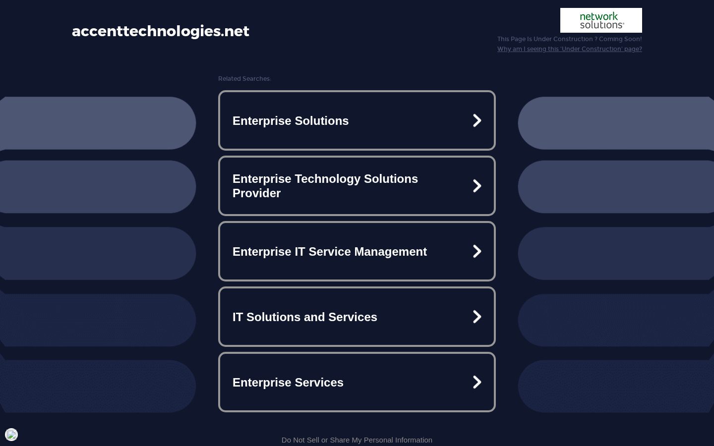 Accent Technologies Homepage