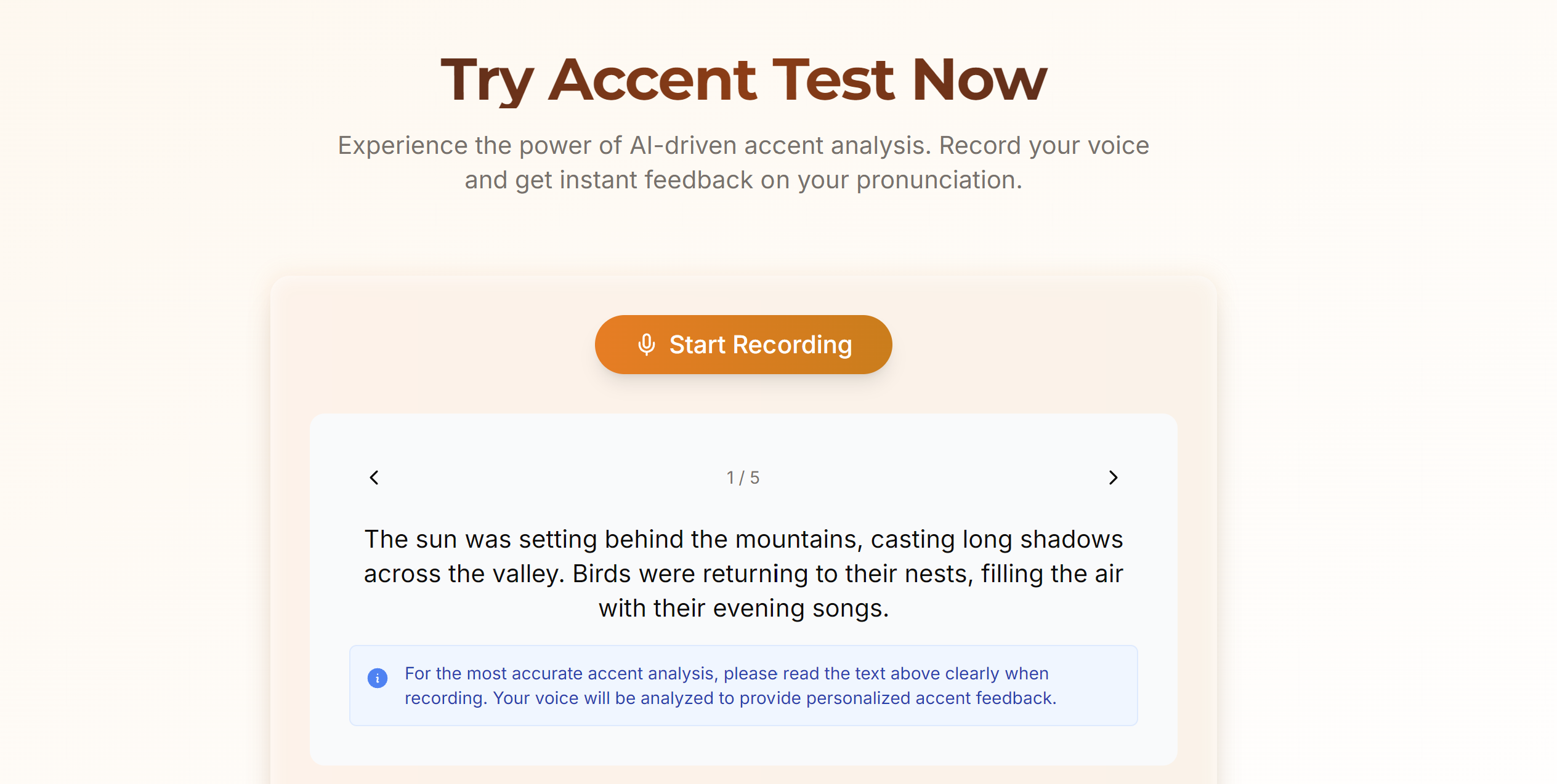 Homepage screenshot