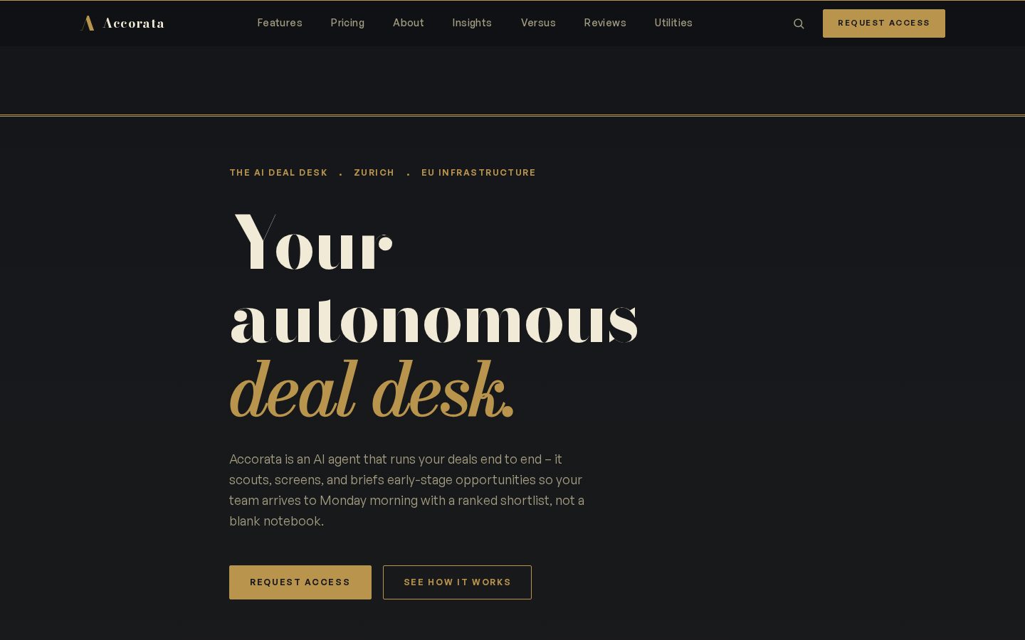 Accorata Homepage