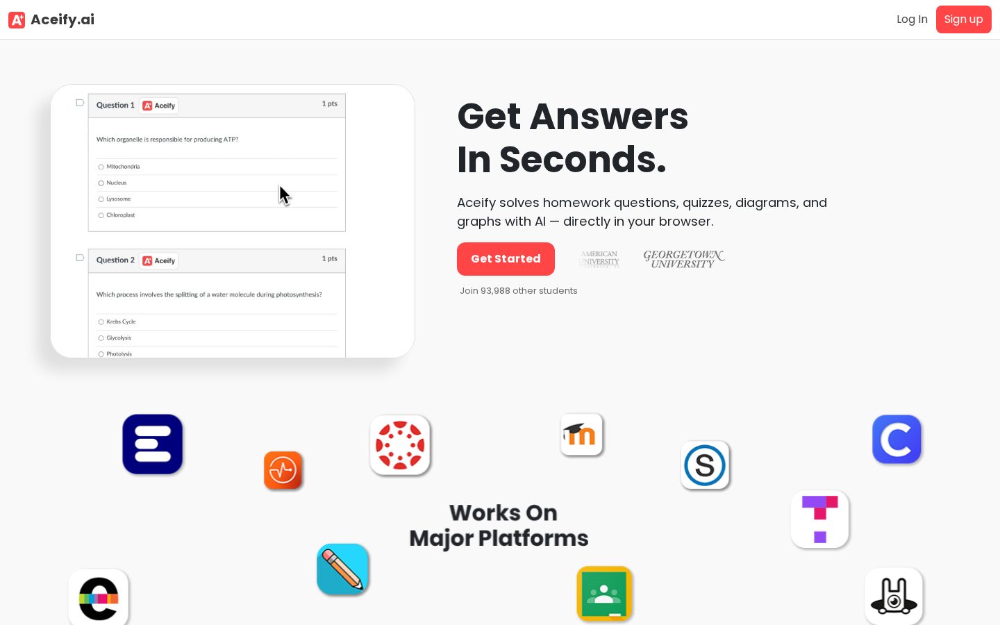 Aceify Homepage