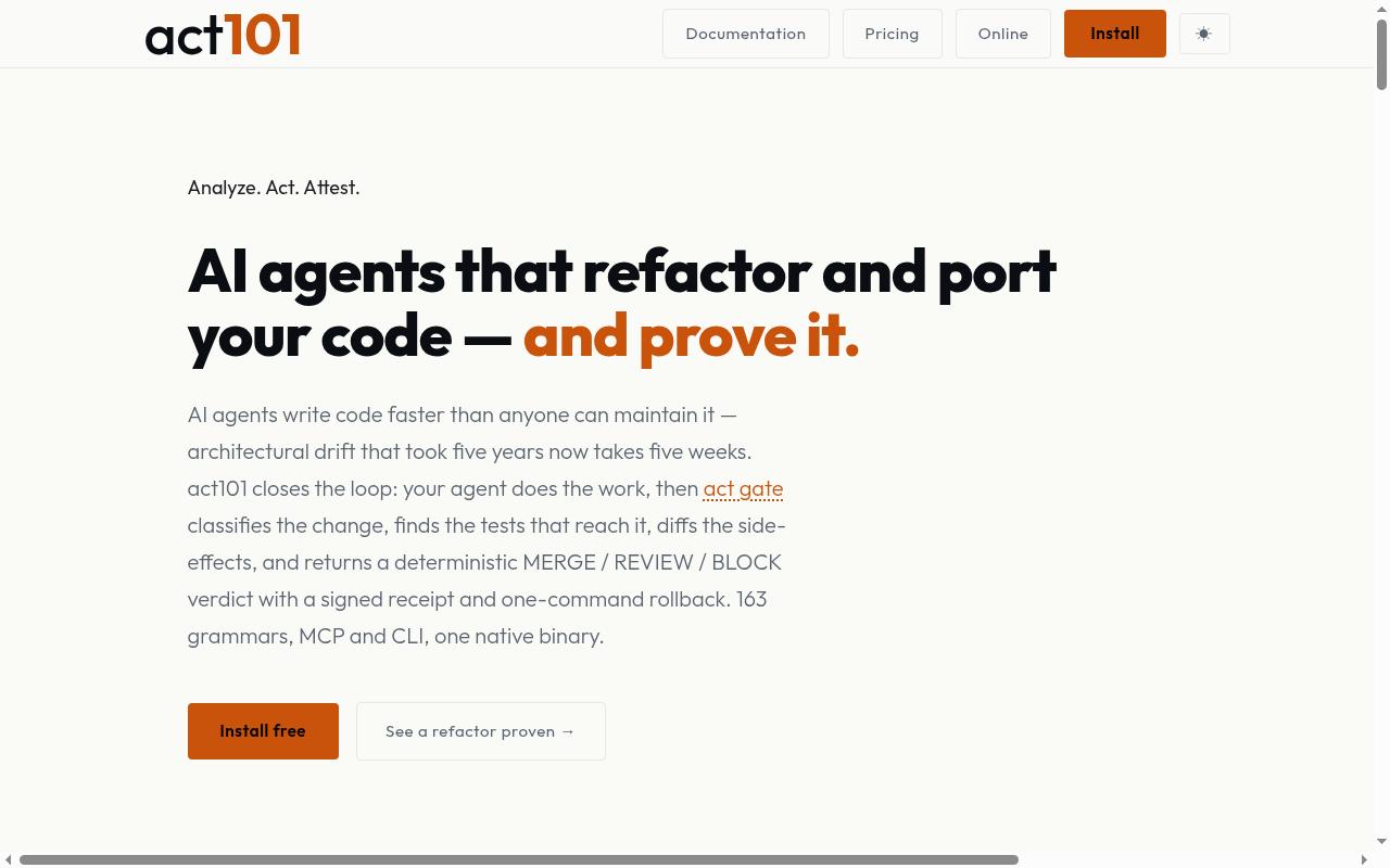 act101 Homepage