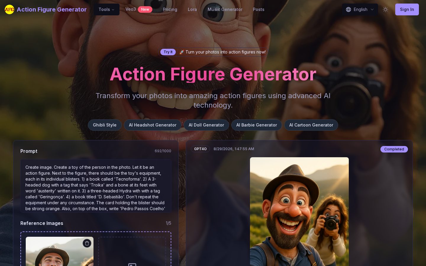 actionfigure Homepage