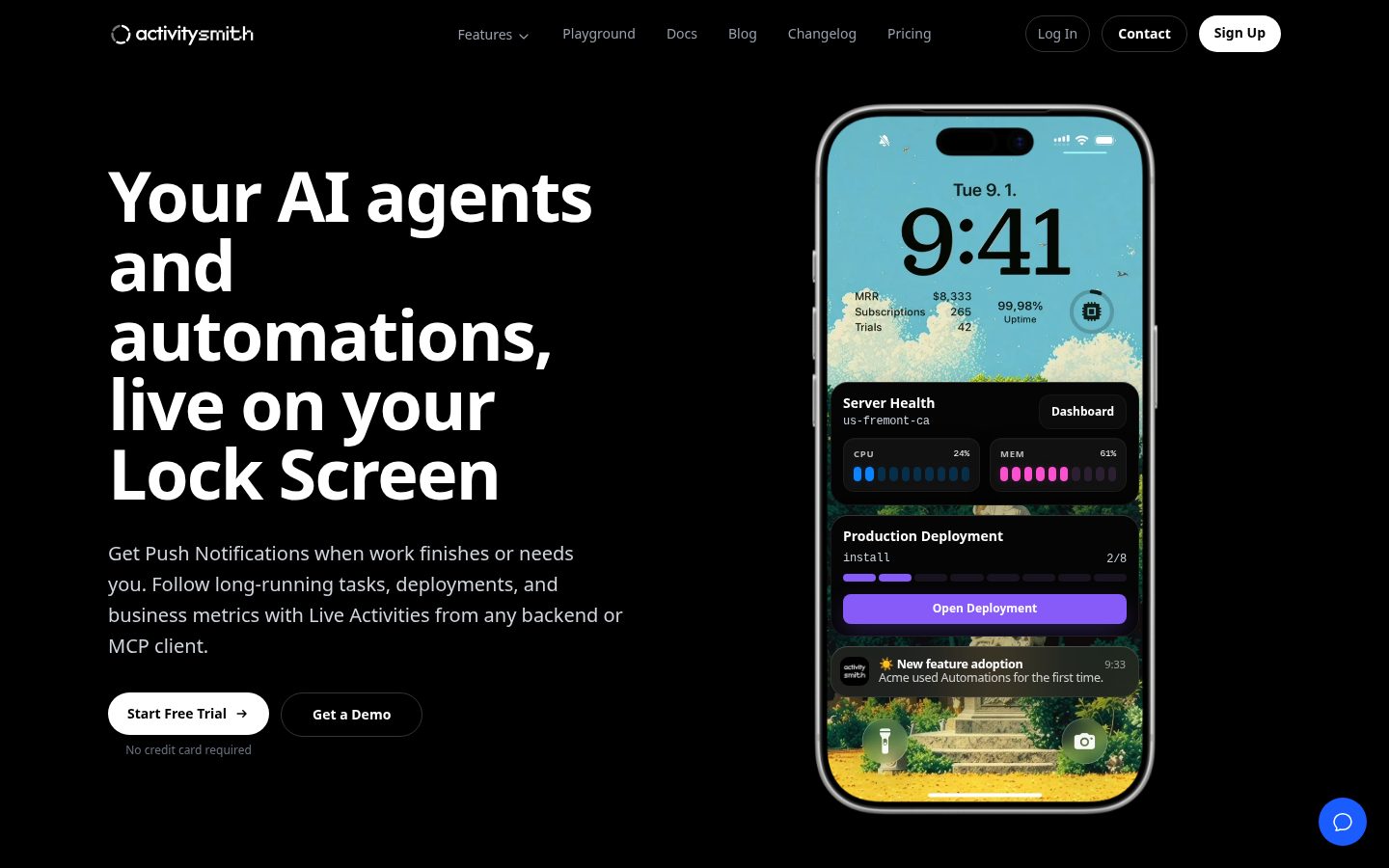 ActivitySmith Homepage