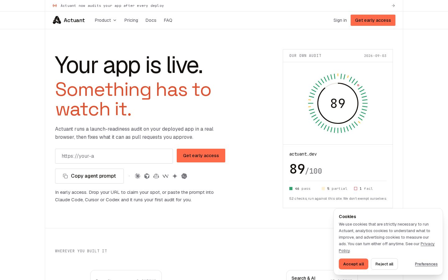 Actuant Homepage