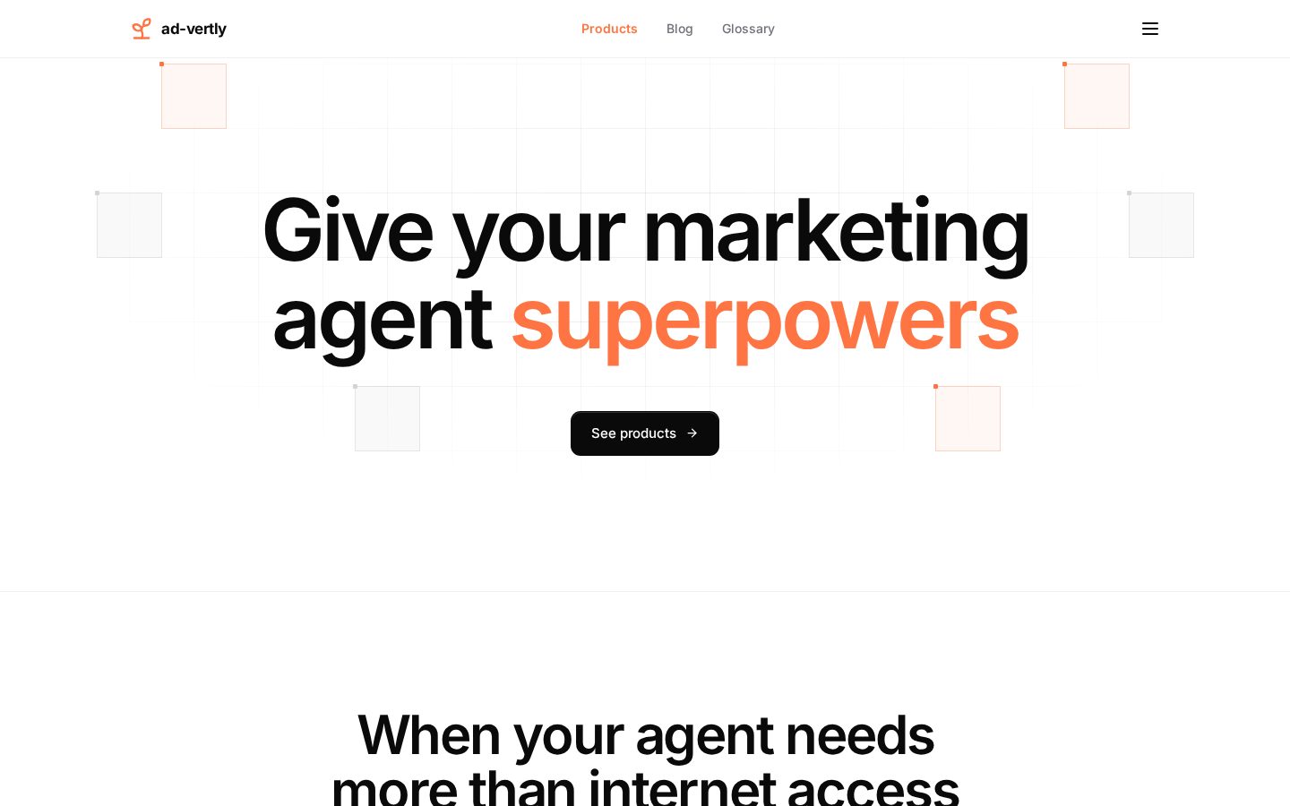ad-vertly Homepage