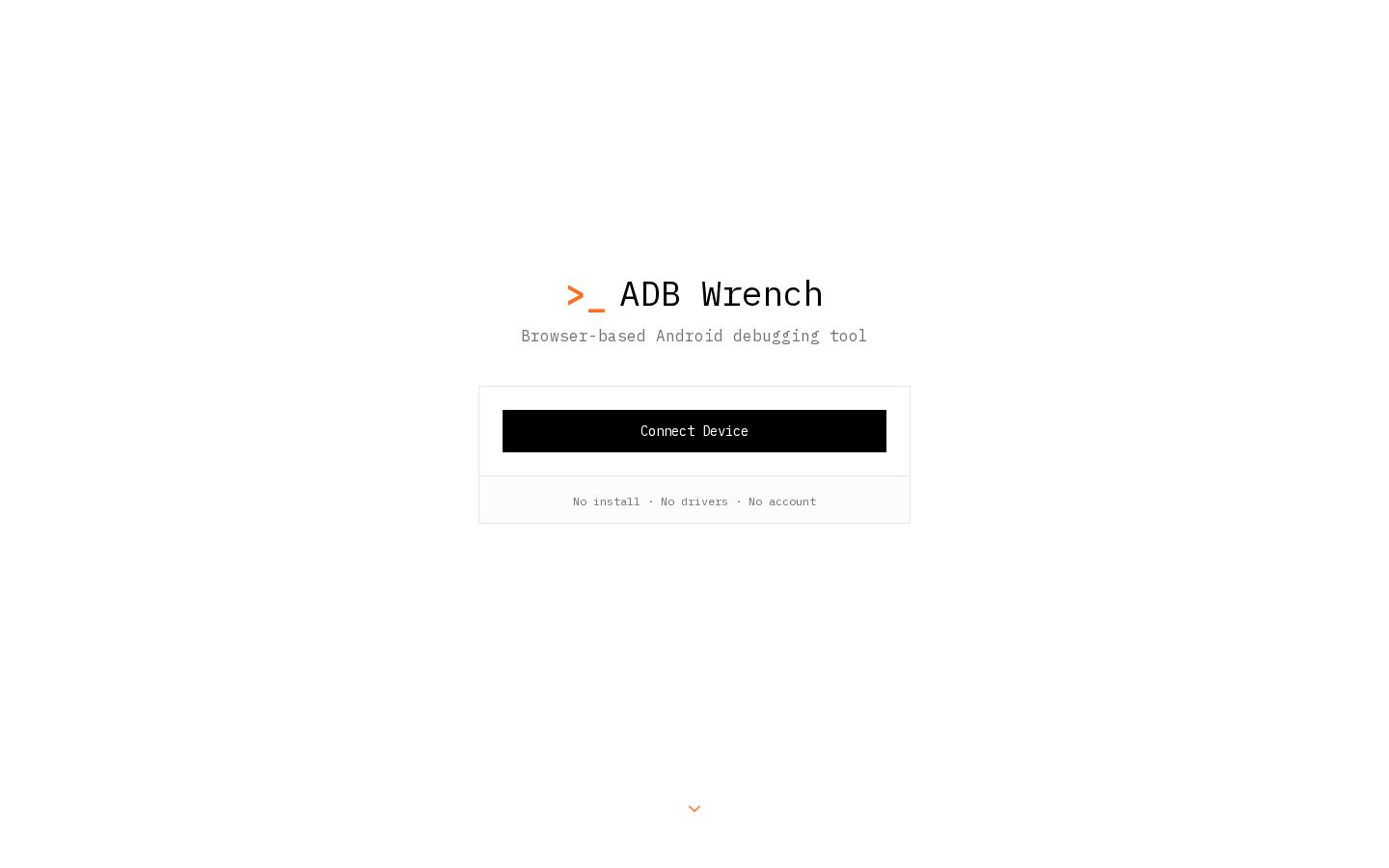 ADB Wrench Homepage