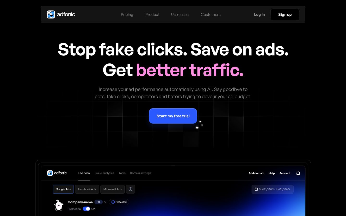 Adfonic Homepage