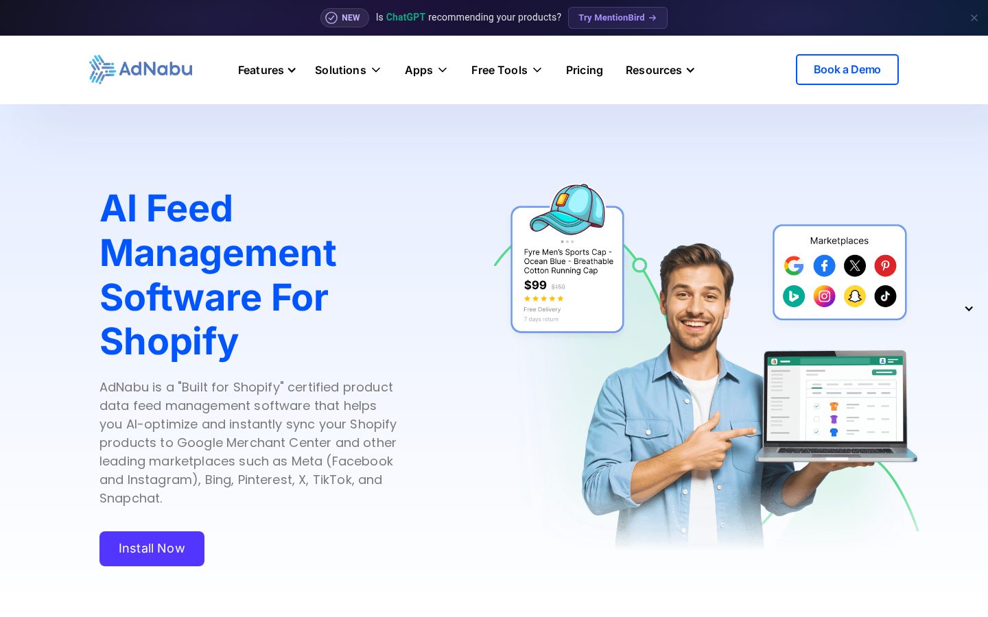 AdNabu Homepage